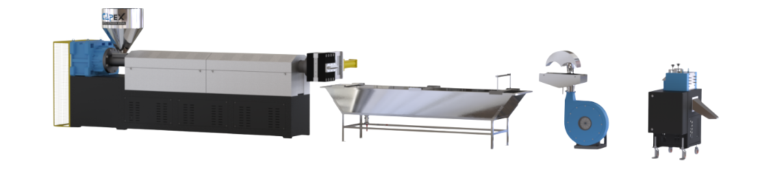 CVS SINGLE SCREW EXTRUDER MACHINE